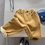 【80-130】パンツ 女の子 コーデュロイ 無地 - 画像 (7)