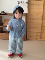 【73-120】トップスorパンツ 男の子 チェック柄 カジュアル