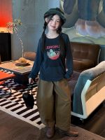 【100-160】パンツ 女の子 ゆったり 合わせやすい - 画像 (5)
