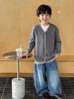 【90-160】カーディガン ニット 長袖 刺繍 Ｖネック 男の子 - 画像 (4)