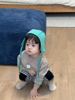 【73-110】パーカー ズボン ストライブ ラウンドネック シンプル 男の子 - 画像 (5)