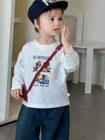 【73-110】Tシャツ プリント カジュアル 長袖 男の子