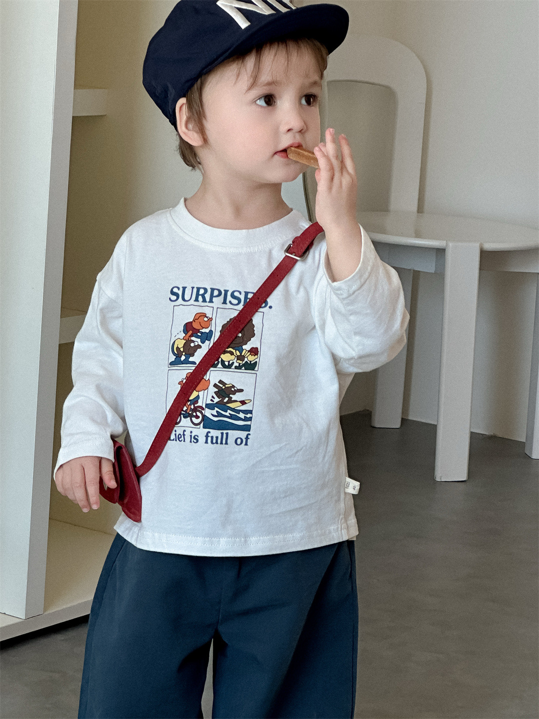 O1CN018maCPC1RDm4EKX5hj_!!985232078-0-cib 【73-110】Tシャツ プリント カジュアル 長袖 男の子 - 画像 (1)