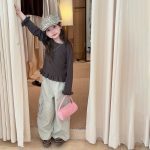 【100-170】長袖Tシャツ 女の子 フリル 無地 おしゃれ - 画像 (7)