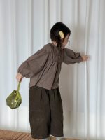 【100-150】シャツorパンツ 女の子 ギャザー おしゃれ ゆったり - 画像 (4)