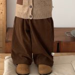 【73-120】セーターorパンツ 男の子 カートゥーン コーデュロイ - 画像 (9)
