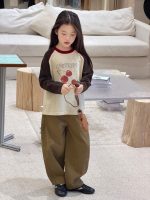 【100-170】長袖Tシャツ 女の子 ラグラン カートゥーン - 画像 (2)