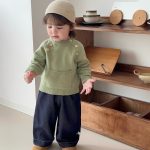 【73-120】トップスorパンツ 男の子 クルーネック ニット - 画像 (5)
