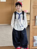 【90-160】Tシャツ ネクタイ柄 ファッション 長袖 男の子 - 画像 (3)