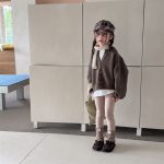 【80-130】レギンス 女の子 ハイウエスト ストレッチで快適 - 画像 (3)