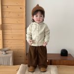 【73-120】トップスorパンツ 男の子 フード付き ルーズ - 画像 (4)