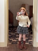 【90-150】カーディガン 女の子 クラシック ポロカラー ケーブルニット - 画像 (16)