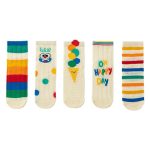 【GOODS】ソックス 5足セット レインボー 韓国風 - 画像 (6)