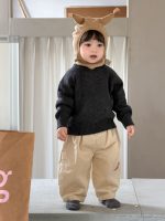 【100-150】セーター ズボン 無地 ゆったり カジュアル 男の子 - 画像 (6)
