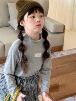 【100-150】Tシャツ 長袖 韓国風 ハイネック ストレッチ 女の子 - 画像 (7)