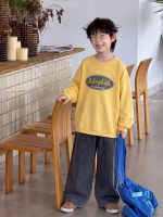 【90-160】パーカーラウンドネック長袖 男の子 - 画像 (3)