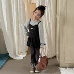 【80-130】ワンピース 女の子 キャミソール ドット柄 - 画像 (3)
