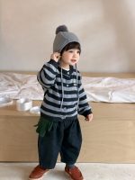 【73-110】カーディガン ニット ストライブ 男の子 - 画像 (3)