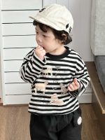 【73-110】ベスト Tシャツ デニム ストライブ 合わせやすい 男の子 - 画像 (8)