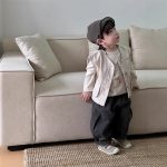 【73-110】アウター パーカー  韓国風 カジュアル 男の子 - 画像 (9)