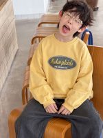 【90-160】パーカーラウンドネック長袖 男の子 - 画像 (4)