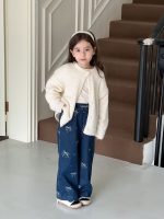【90-150】カットソー 女の子 ガーリー リボン ストレッチ素材 - 画像 (13)
