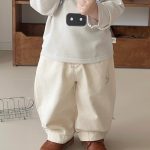 【73-120】トップスorパンツ 男の子 アップリケ カートゥーン - 画像 (8)