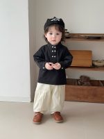 【73-120】トップスorパンツ 男の子 シンプル お出かけに - 画像 (2)