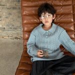 【90-160】セーター 折り襟 ニット 長袖 男の子 - 画像 (7)