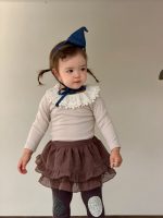 【73-110】トップス レギンス 無地 フリル 長袖 女の子 - 画像 (6)