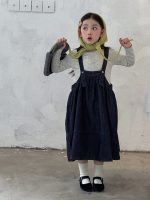 【100-160】ジャンパースカート インナー 女の子 おしゃれ 韓国風 やわらか - 画像 (22)