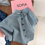【80-130】アウター 女の子 デニム 刺繍 レトロ - 画像 (11)