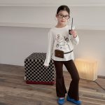 【100-170】長袖Tシャツ 女の子 プリント カートゥーン - 画像 (6)