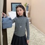 【100-170】トップス 女の子 フリル シンプル 9色選べる - 画像 (13)