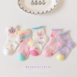 【GOODS】ソックス 3足セット カートゥーン かわいい
