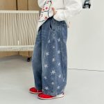【90-160】パンツ 男の子 デニム 切り替え トレンド - 画像 (5)