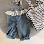 【80-130】パンツ 女の子 デニム ゆったり - 画像 (8)