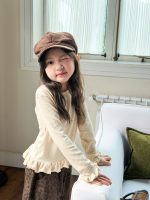 【100-170】長袖Tシャツ 女の子 フリル 無地 おしゃれ - 画像 (4)