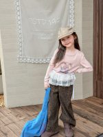 【100-170】長袖Tシャツ 女の子 快適 ウサギ かわいい - 画像 (3)
