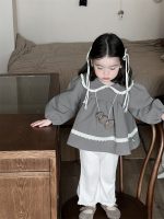 【73-100】トップス 折り襟 長袖 レース  女の子 - 画像 (4)
