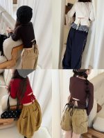 【100-150】Tシャツ 長袖 着やせ 縄結び 無地 合わせやすい - 画像 (2)