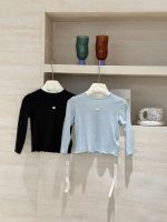 【100-160】長袖インナー 女の子 無地 フリル - 画像 (10)