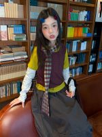 【100-160】スカート 女の子 シルエット ゆるめ 韓国系
