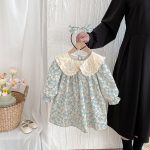【66-90】ロンパースorワンピース ベビー 花柄 姉妹服 - 画像 (8)