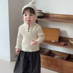 【73-120】トップスorパンツ 男の子 フード付き 花柄 - 画像 (5)