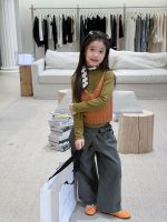 【100-170】パンツ 女の子 取り外し可能 付け裾 シンプル おしゃれ - 画像 (4)
