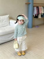 【73-120】トップスorパンツ 女の子 ボーダー柄 おしゃれ - 画像 (6)