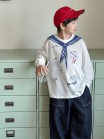 【90-160】Tシャツ ネクタイ柄 ファッション 長袖 男の子 - 画像 (5)