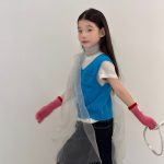 【100-170】ベスト 女の子 ニット シンプル 暖かい - 画像 (7)
