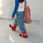 【80-130】パンツ 女の子 デニム トレンド - 画像 (5)
